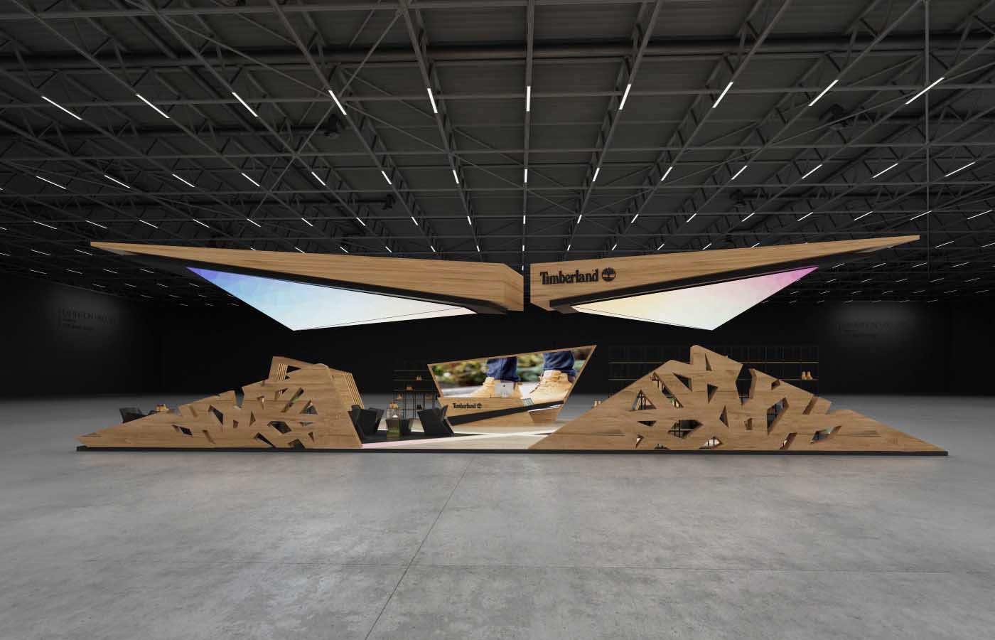 法國展臺設(shè)計-TIMNERLAND -國際展臺搭建商