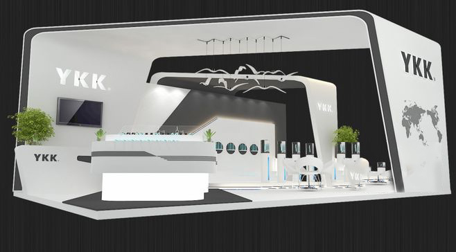 日本展臺搭建設(shè)計-YKK-國際展臺搭建商