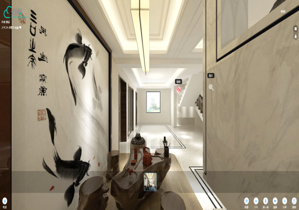 3D線上VR展示-茶水間線上展覽