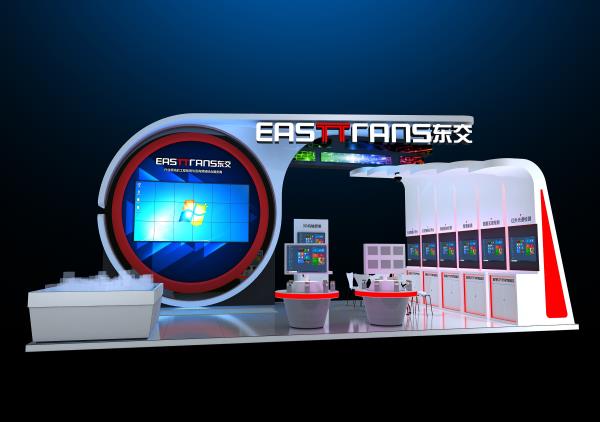 西班牙展臺(tái)搭建設(shè)計(jì)-東橫貫-國(guó)際交通展展位搭建商