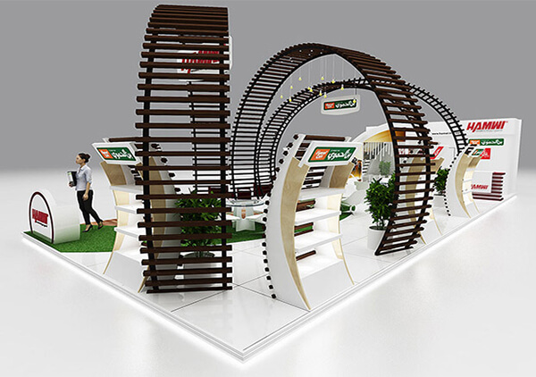 美國展覽設(shè)計(jì)-Hamwi -波特蘭展位搭建