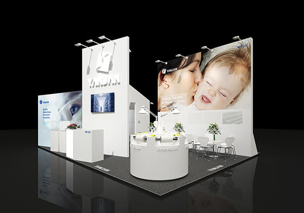 美國設(shè)計(jì)展臺(tái)搭建-loreal -紐約展會(huì)搭建|海外展臺(tái)搭建布局