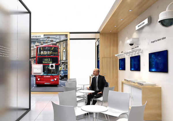 德國展覽設(shè)計(jì)-kedacom-慕尼黑展覽布局|安保展展臺建設(shè)