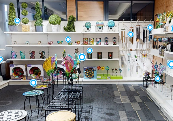 線上VR全景展示-禮品店商品線上虛擬展示