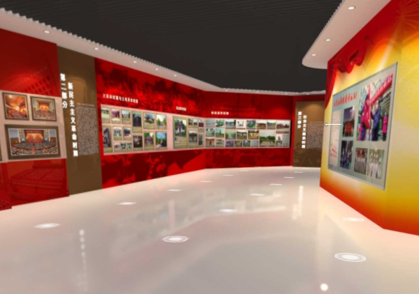 3D虛擬線上展示-黨建文博虛擬制作
